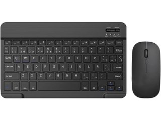 Teclado y ratón recargables Bluetooth