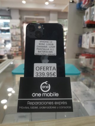 iPhone 13 128GB 89% Batería Segunda Mano