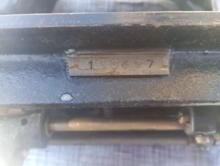 Máquina de coser Wertheim antigua
