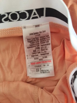 3 Calzoncillos Boxer Lacoste Algodón tallas M y L