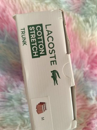 3 Calzoncillos Boxer Lacoste Algodón tallas M y L