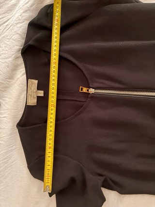 Vestido Pedro Hierro negro cremallera