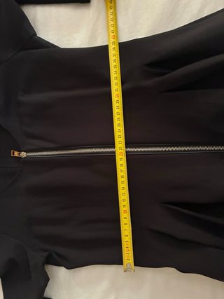 Vestido Pedro Hierro negro cremallera