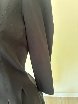 Vestido Pedro Hierro negro cremallera