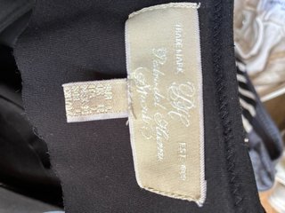 Vestido Pedro Hierro negro cremallera