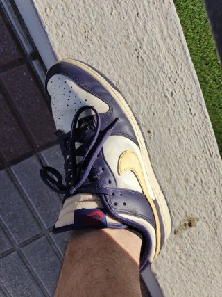 Nike Dunk Low Lila Amarillo Talla 46