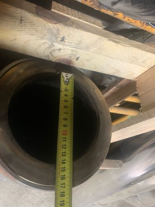 Tubos Acero Inoxidable Doble Pared 150mm