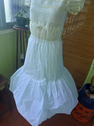 Vestido de Novia Niña Blanco