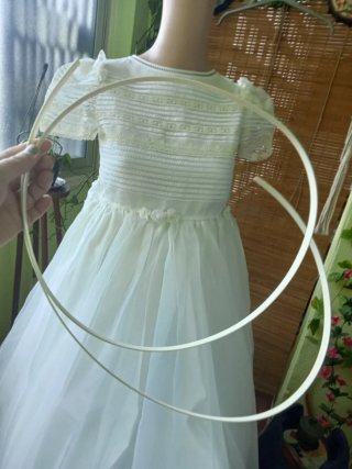 Vestido de Novia Niña Blanco