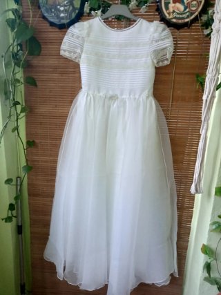 Vestido de Novia Niña Blanco
