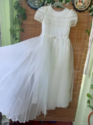 Vestido de Novia Niña Blanco