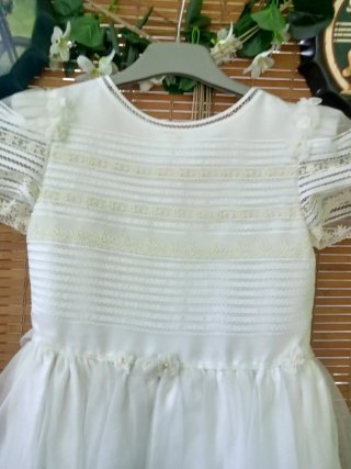 Vestido de Novia Niña Blanco