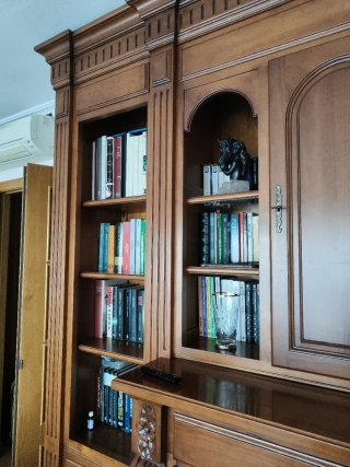 Mueble Boisserie Pino Macizo Salón