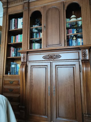 Mueble Boisserie Pino Macizo Salón