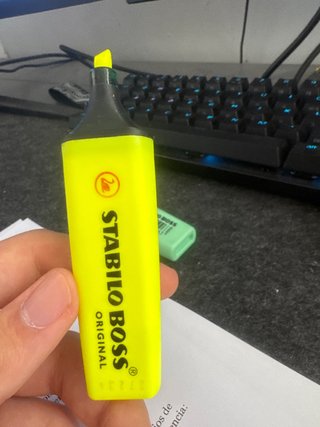 Subrayador Stabilo Boss Amarillo Original