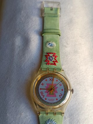 Swatch Vintage GK154 Cuzco Originale full set