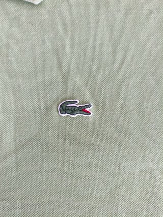Polo Lacoste Verde Talla S