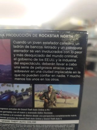 Juego PC Grand Theft Auto V