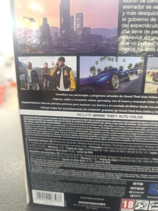 Juego PC Grand Theft Auto V