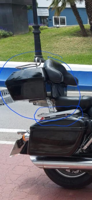 Honda Shadow 750c Negra