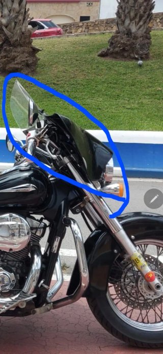 Honda Shadow 750c Negra