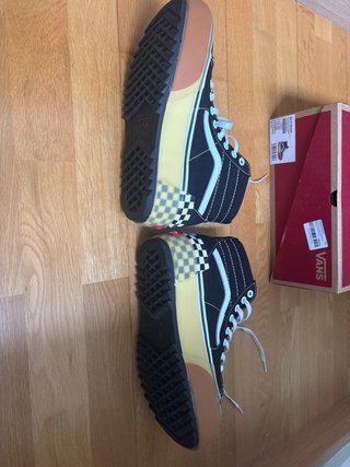 Vans Sk8-Hi Negras Checkerboard