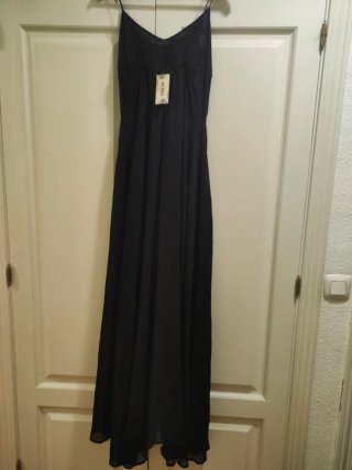 ALIEXPRESS - Vestido negro largo