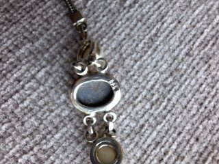 Pulsera Plata Lapislázuli y Perlas