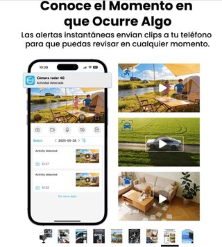 Cámara Vigilancia Bextgoo Multifuncional.