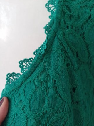 Vestido verde El Corte Inglés