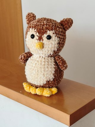 Coruja Amigurumi Feita à Mão