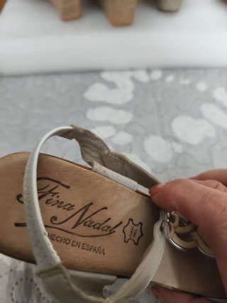 3 pares Sandalias Cuña Alta T.37 + Regalo otro par