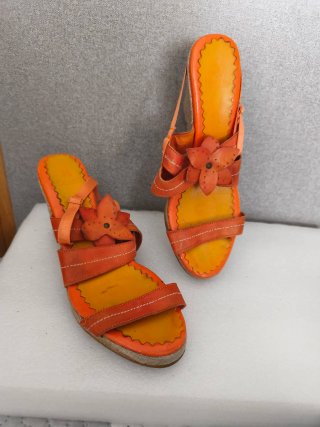 3 pares Sandalias Cuña Alta T.37 + Regalo otro par