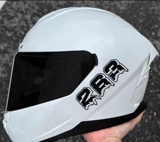 2 Numeri Adesivo Dorsale Moto