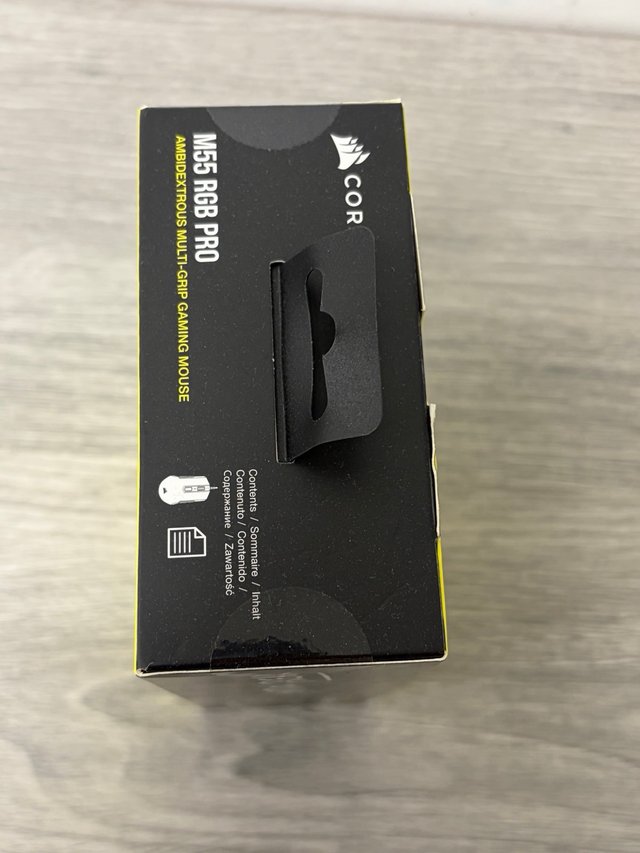 Corsair M55 RGB PRO Ratón Gaming Negro