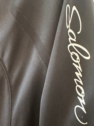 Chaqueta cortavientos Salomon Negra