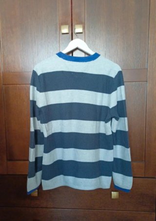 Jersey Tommy Jeans Rayas Azul Gris