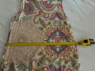 Vestido Desigual Talla Única Multicolor