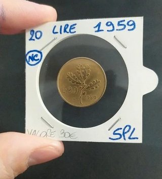 Vecchia collezione di monete