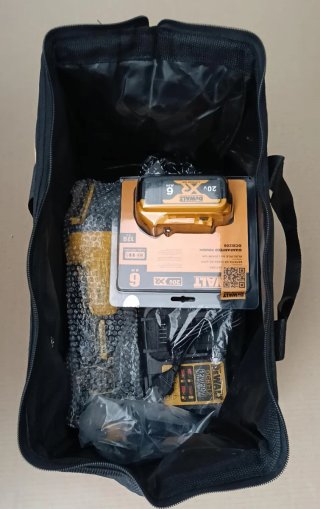 Amoladora Radial Dewalt DCG409 + Batería 20V XR 6A