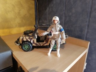 Jeep Militar Madelman Camuflaje