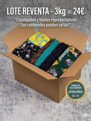Lote Ropa reventa Primavera 3 Kg