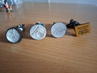 4 Figuras Históricas de Plomo
