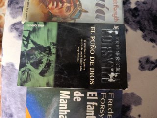 3 libros Frederick Forsyth
