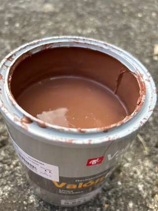 Bote Pintura Fachadas Exterior Marrón
