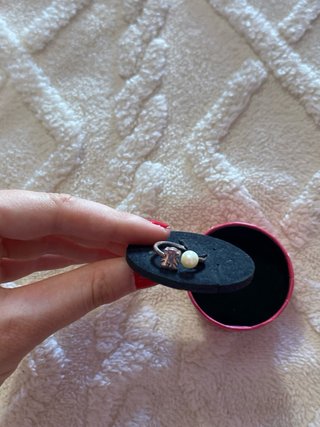 Anillo Tous Perla y Oso
