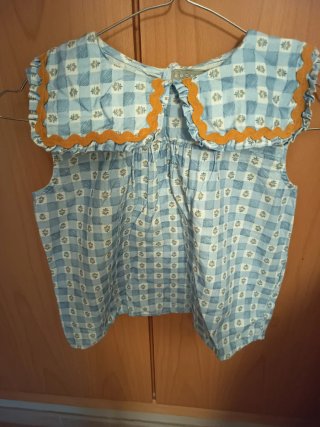 Conjunto niña Coconut cuadros talla 9-10.