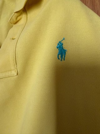 Polo Ralph Lauren Amarillo Mujer Talla M