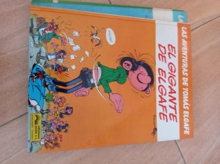 tomas el gafe no 1,2,3 y 5 y pequeño spirou