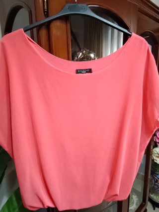 Blusa coral Made in Italy